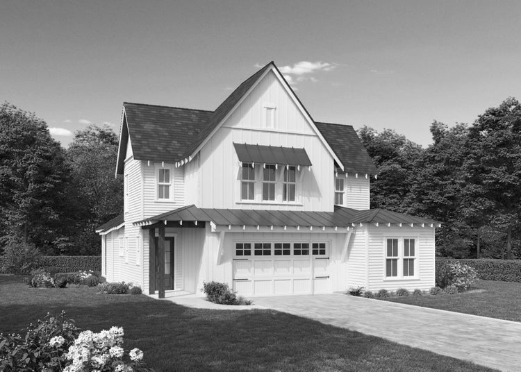 Caleb Front Elevation Rendering