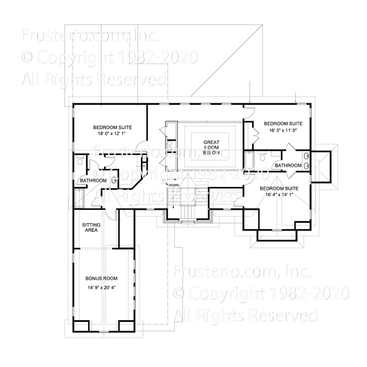 Lydia House Plan 2nd Floor