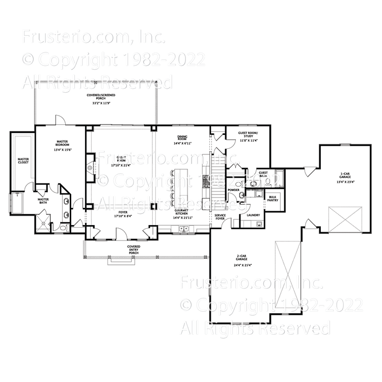 Bellgray House Plan First Floor Plan