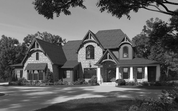 Forsythe Front Elevation Rendering