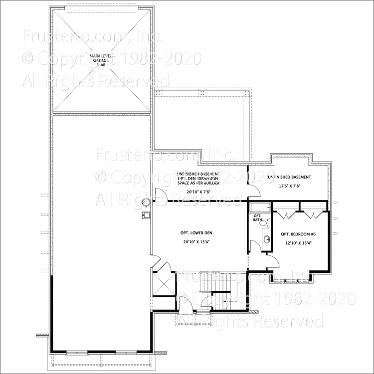 Brighton House Plan 3rd Floor