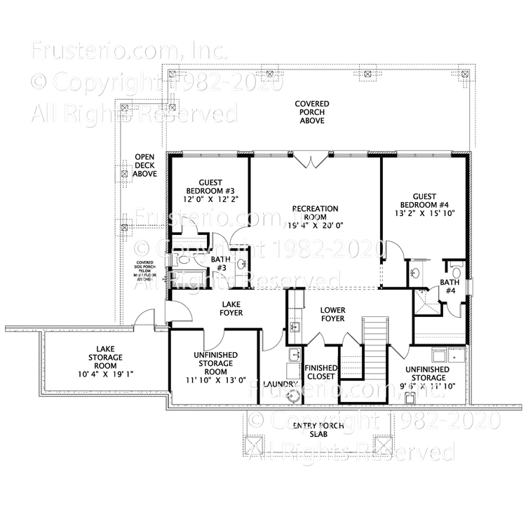 Cooper House Plan 2nd Floor