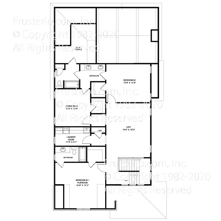 Weston House Plan 2nd Floor