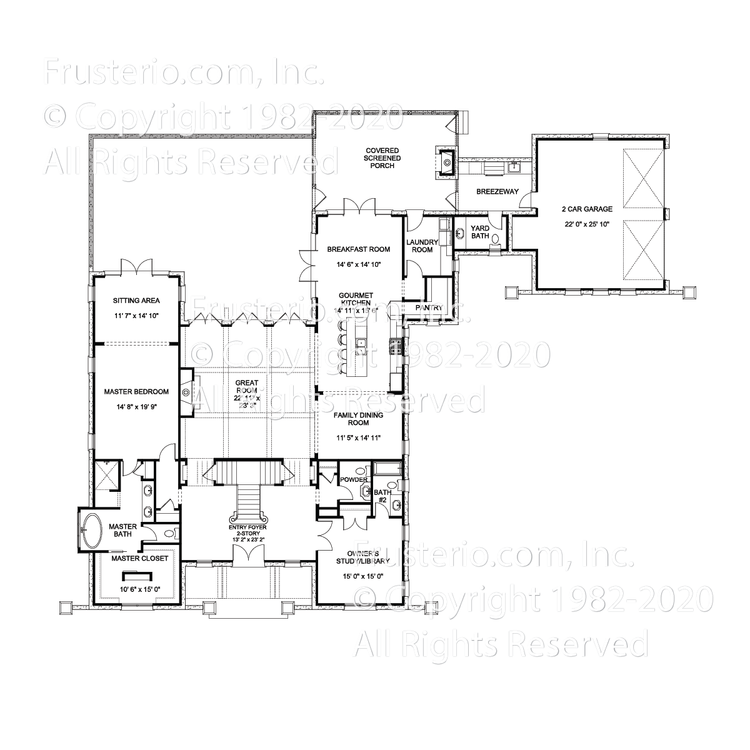 Emery House Plan First Floor Plan