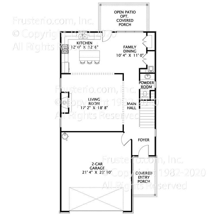 Lowry House Plan First Floor Plan