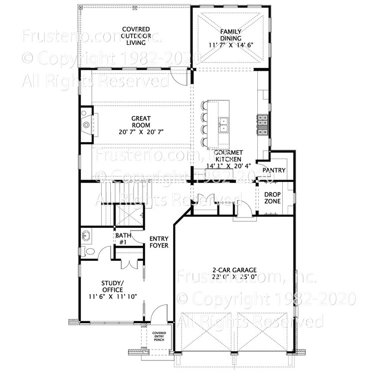 Ross House Plan First Floor Plan