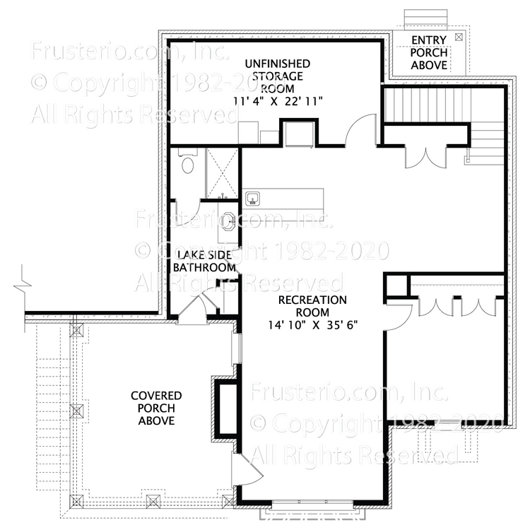 Luke House Plan First Floor Plan