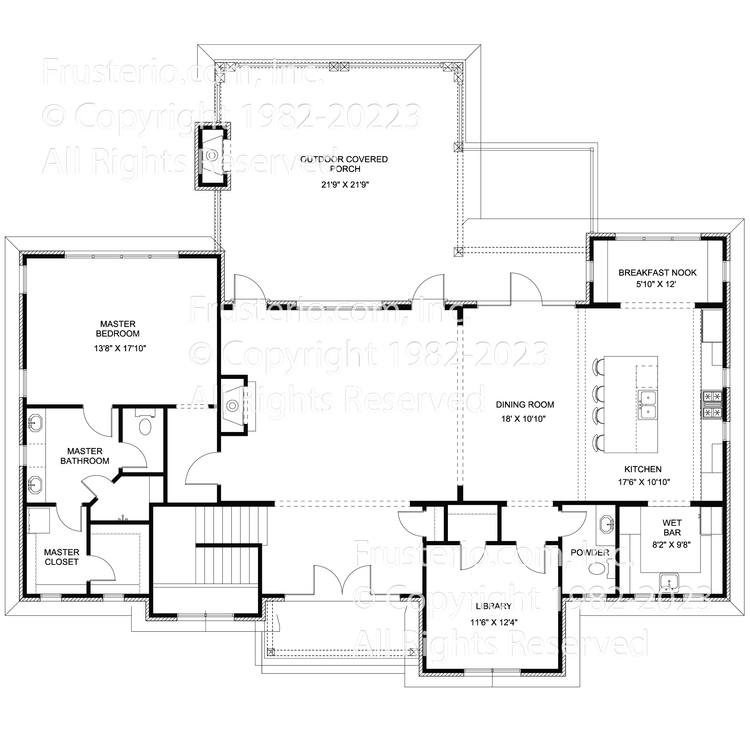 Jana House Plan First Floor Plan