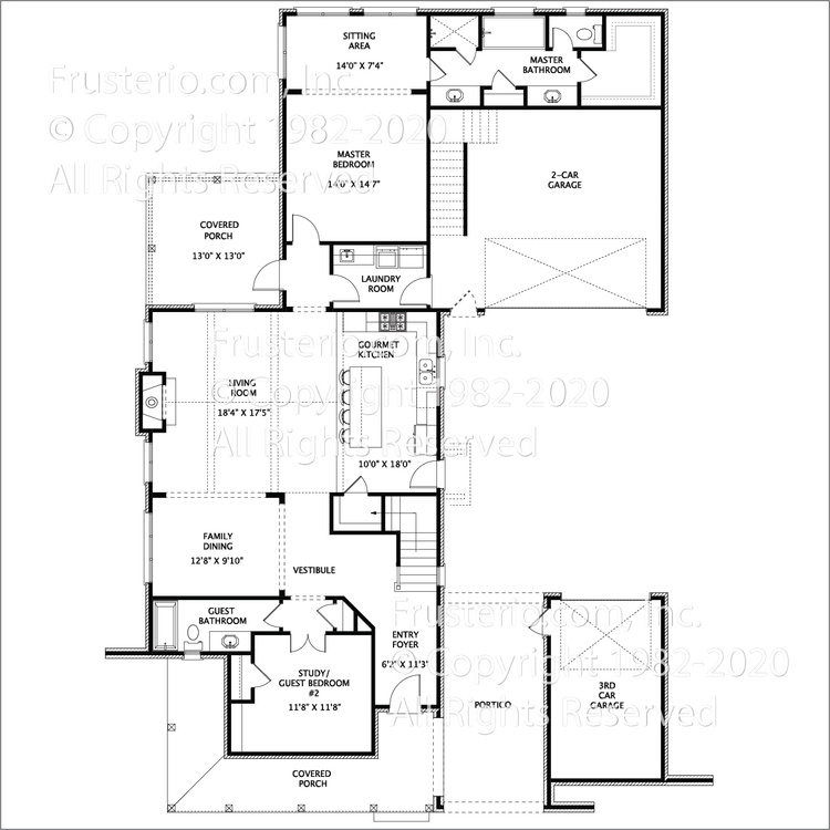 Clayton House Plan First Floor Plan