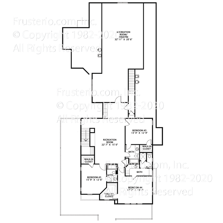 Batson House Plan 2nd Floor