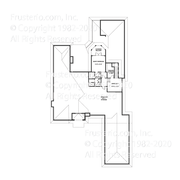 Phillips House Plan 2nd Floor