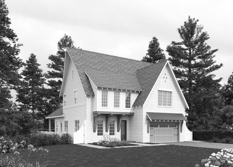 Xander Front Elevation Rendering