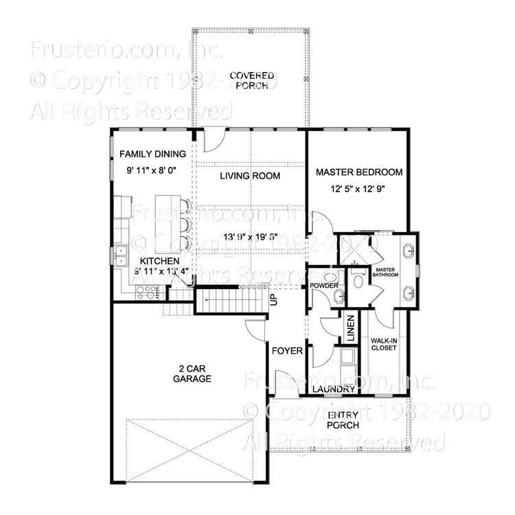 Ivy House Plan First Floor Plan