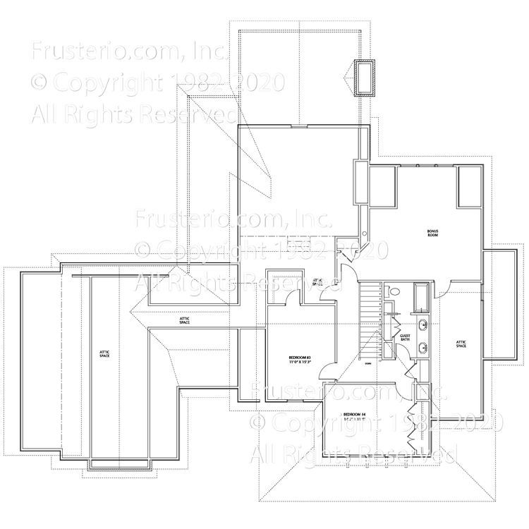 Quincy House Plan 2nd Floor