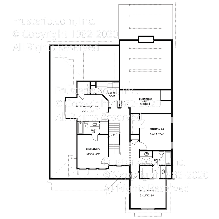 Piers House Plan 2nd Floor