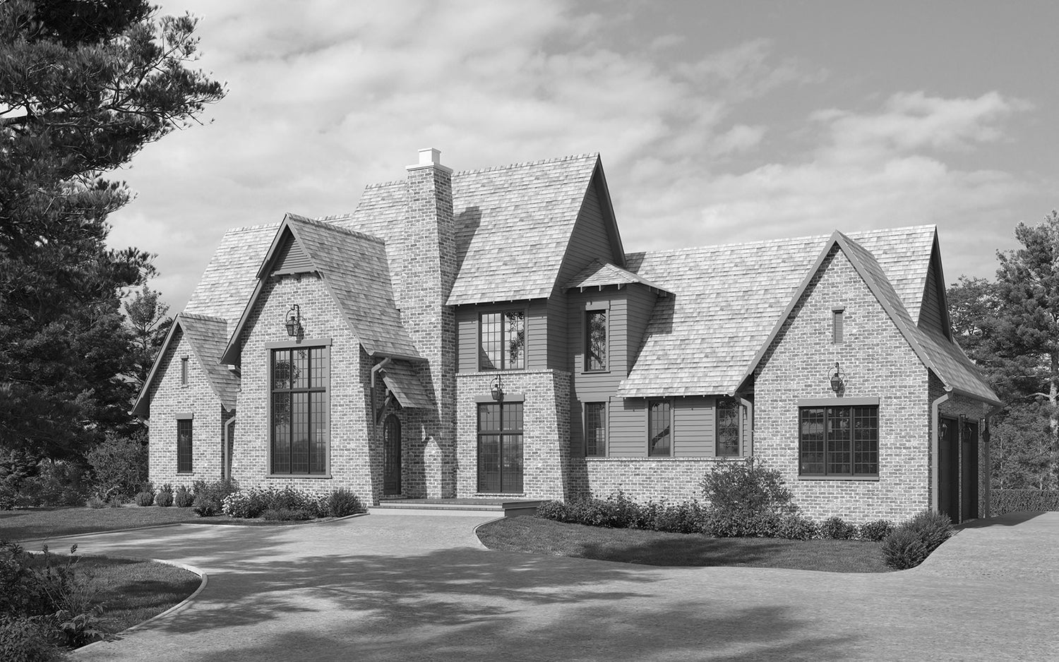 Sage Front Elevation Rendering