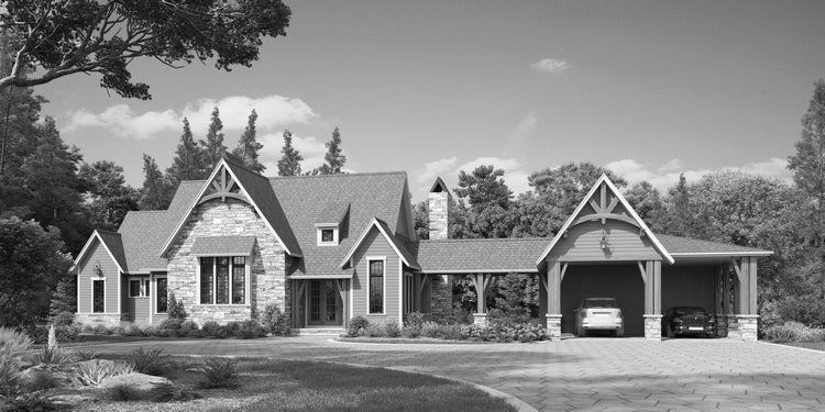 Claudia Front Elevation Rendering