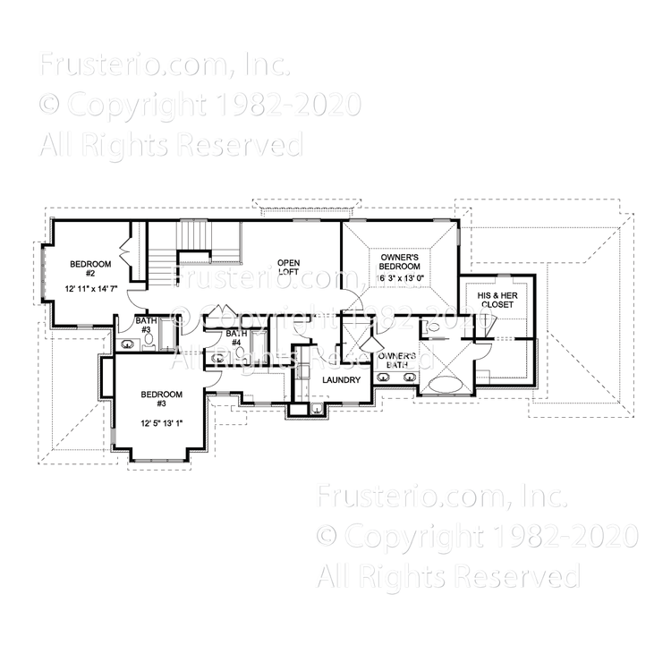 Elise House Plan 2nd Floor
