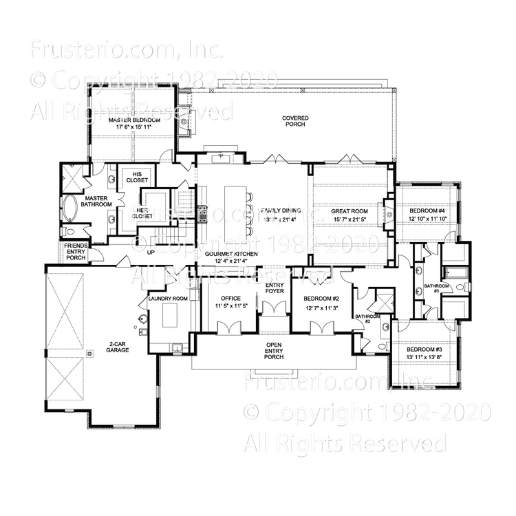 Julian House Plan First Floor Plan