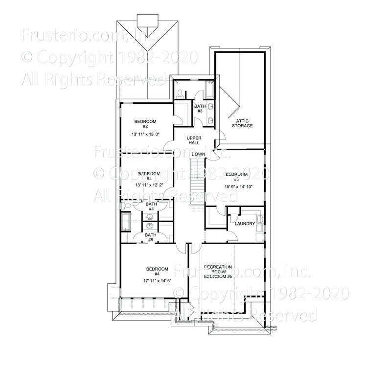 Selene House Plan 2nd Floor