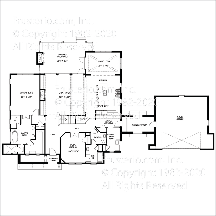 Aeneva House Plan First Floor Plan