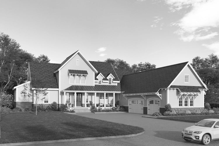 Sayre Front Elevation Rendering