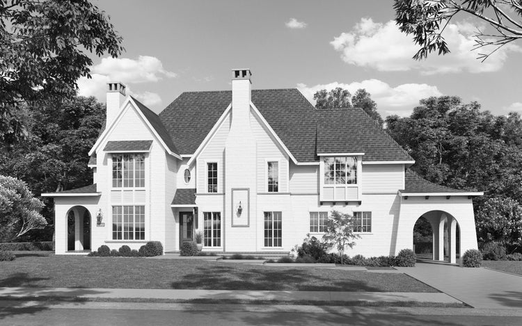Elise Front Elevation Rendering