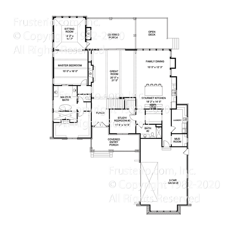Rhys House Plan First Floor Plan