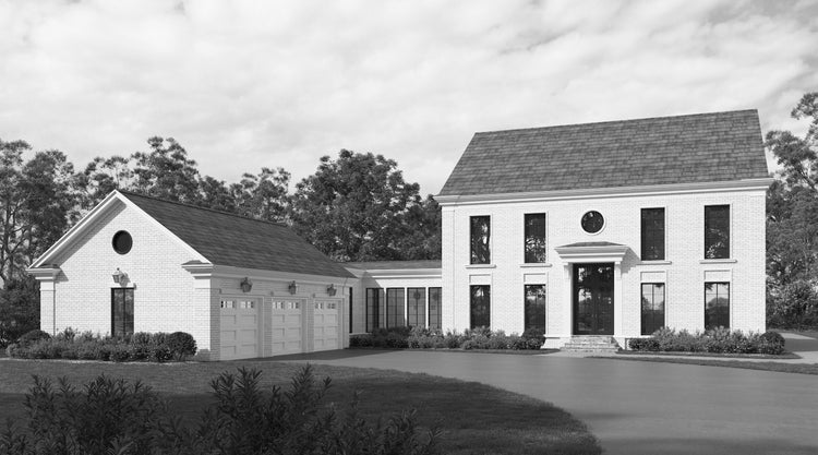Gabriel Front Elevation Rendering