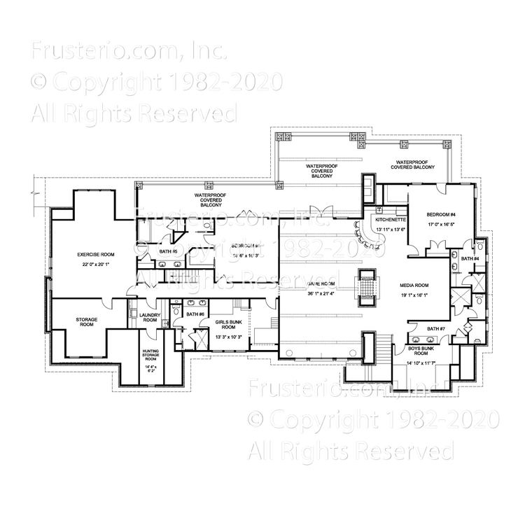Bentley House Plan 2nd Floor