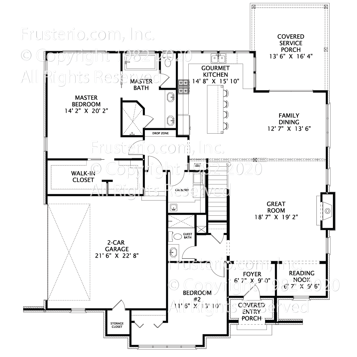 Tyson House Plan First Floor Plan