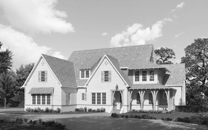 Ashton Front Elevation Rendering