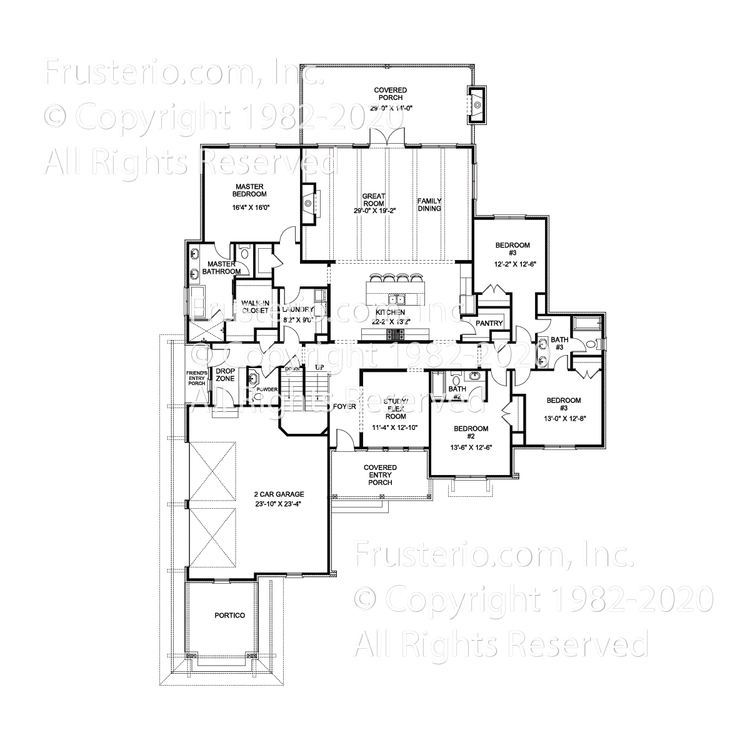 Nova House Plan First Floor Plan