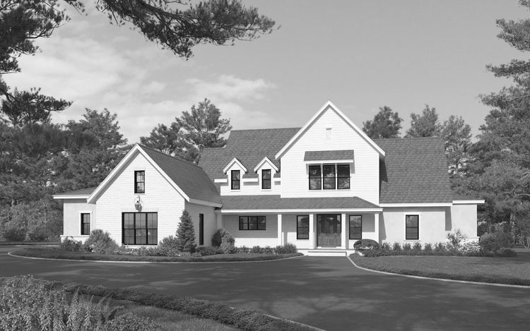 Naomi Front Elevation Rendering