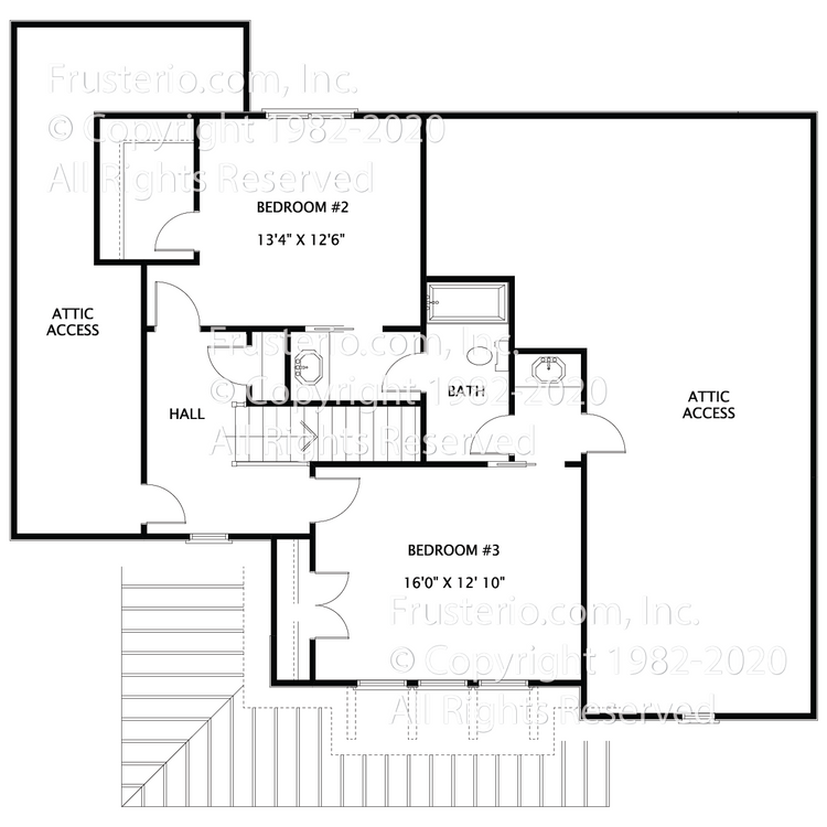 Naples House Plan 2nd Floor