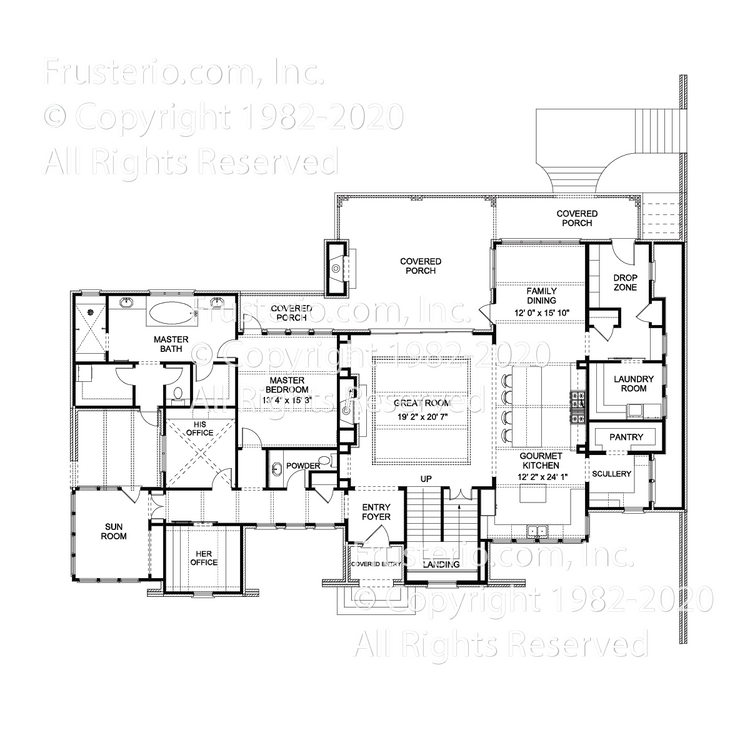 Penny House Plan First Floor Plan