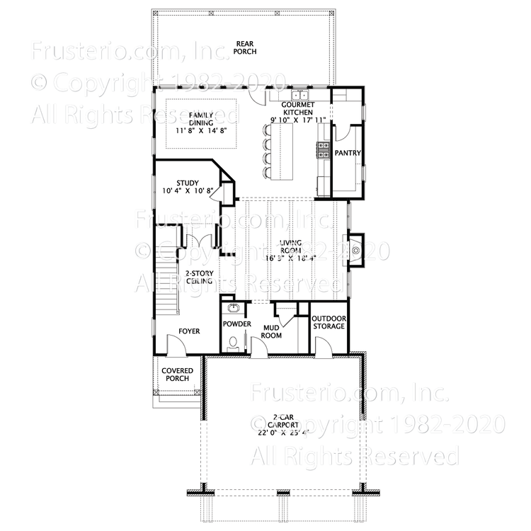 Jasmine House Plan First Floor Plan