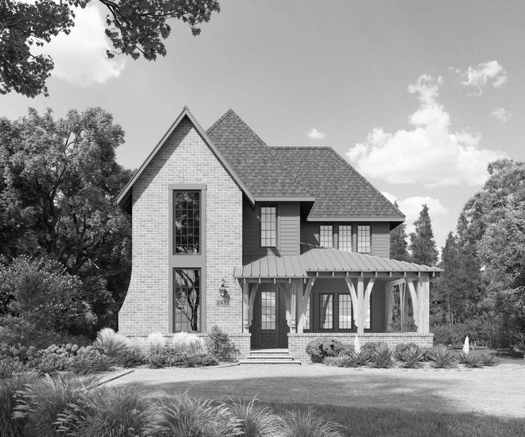 Jaden Front Elevation Rendering