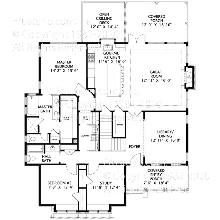 Tegan House Plan First Floor Plan