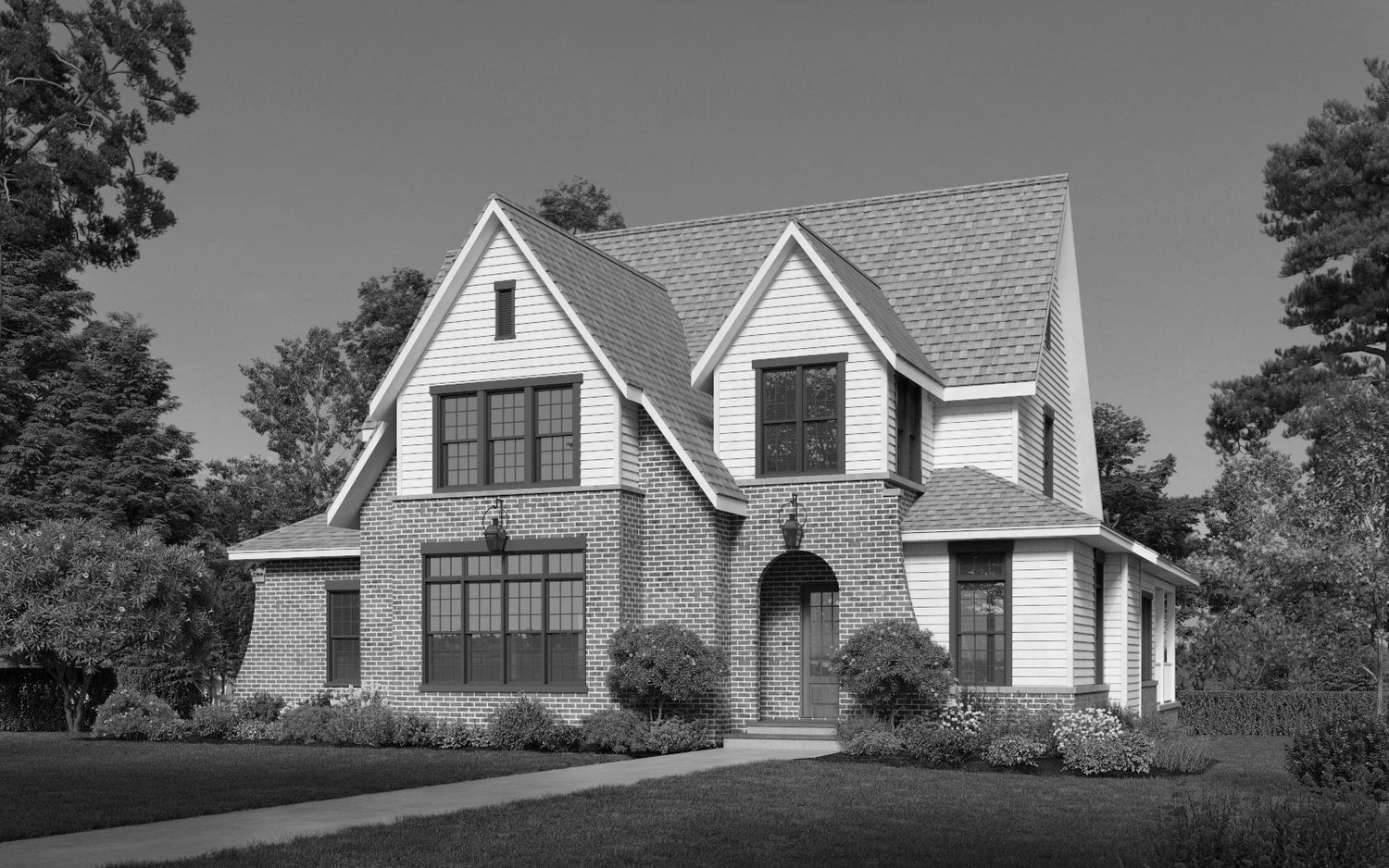 Tyson Front Elevation Rendering