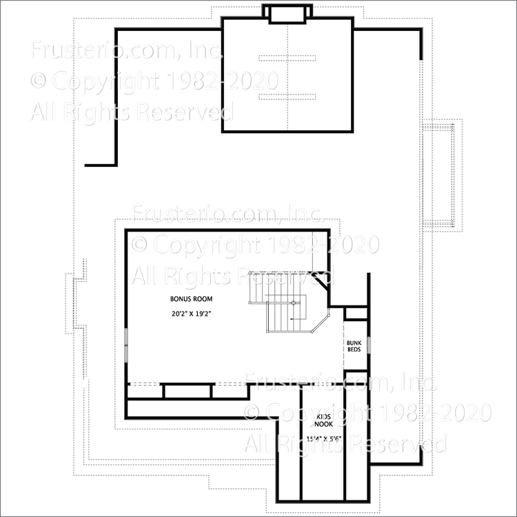 Madison House Plan 3rd Floor