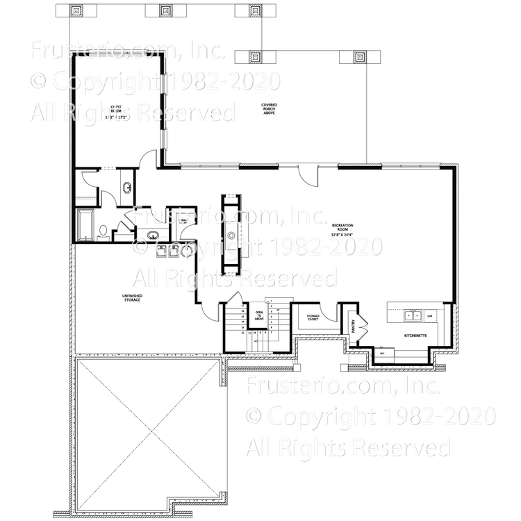 Bartlett House Plan 3rd Floor