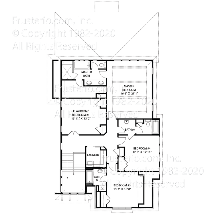 Grant House Plan 2nd Floor