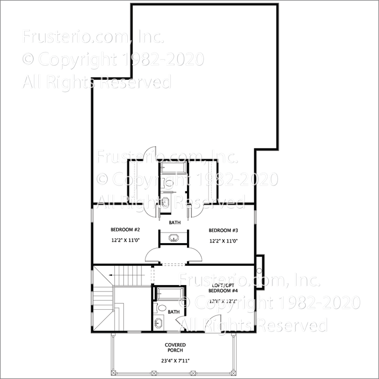 Jackson House Plan 2nd Floor