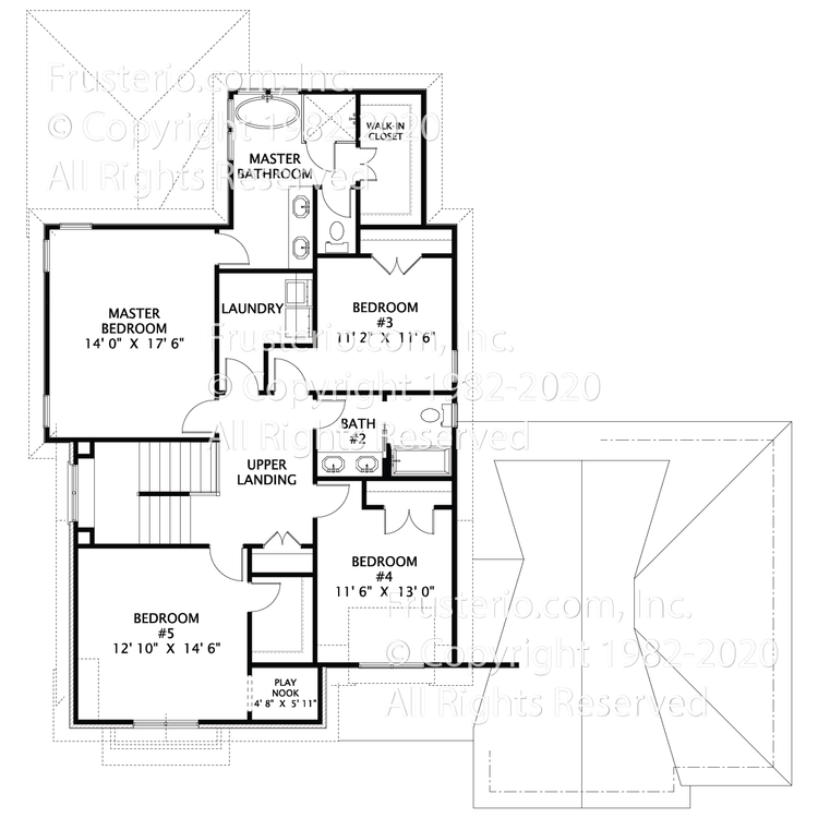 Quinton House Plan 2nd Floor