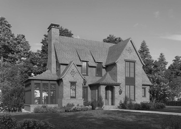 Kayden Front Elevation Rendering