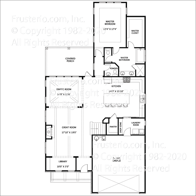 Xander House Plan First Floor Plan