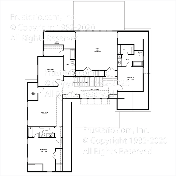 Wyatt House Plan 2nd Floor