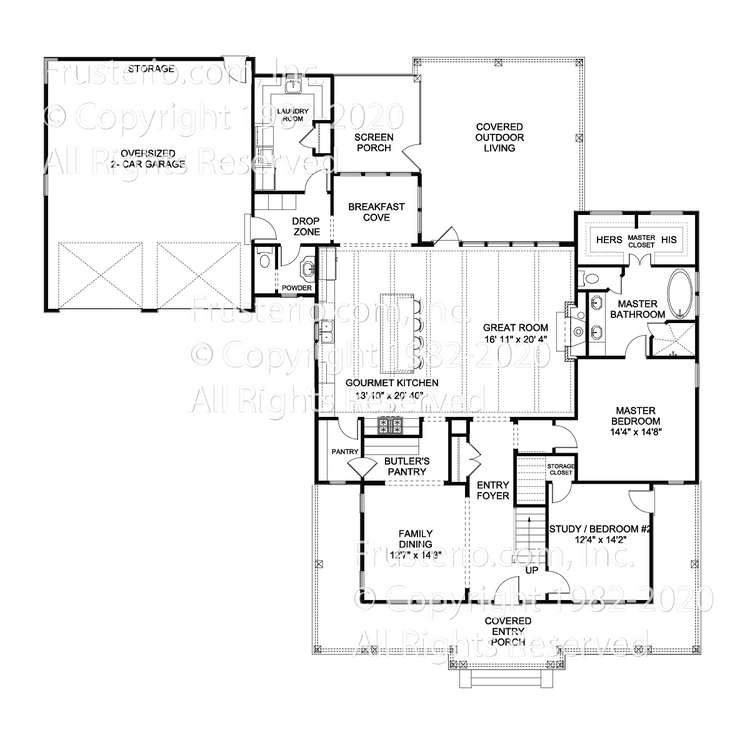 Maggie House Plan First Floor Plan
