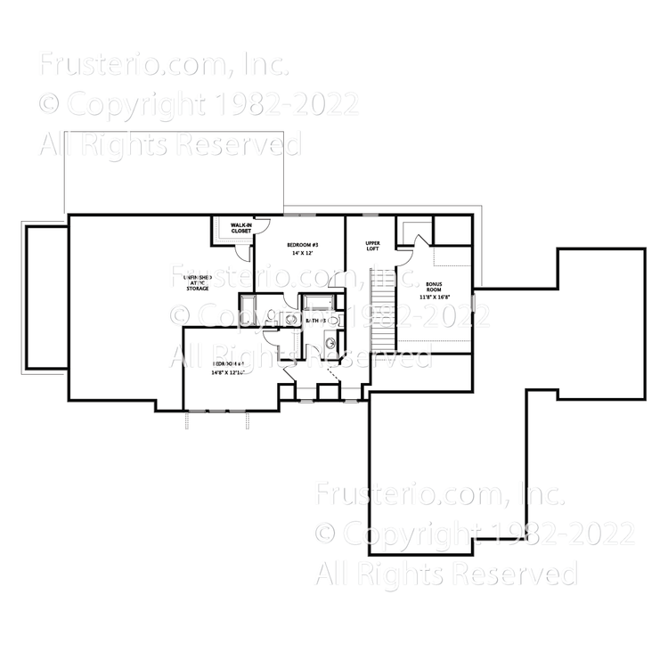 Bellgray House Plan 2nd Floor